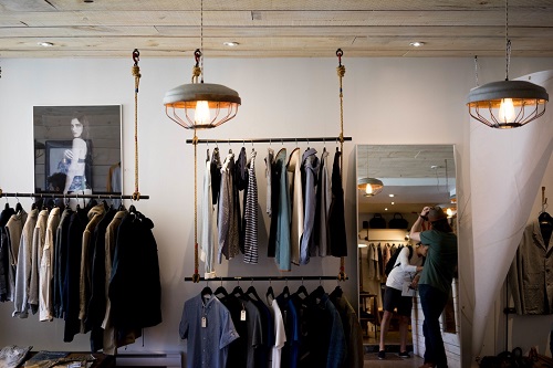 Indoor Brick & Mortar Clothing Store 