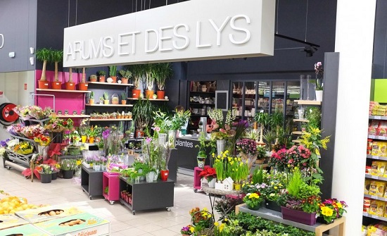 Arums et Des Lys Flower Shop Storefront 