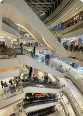 T.M.A.S. foot traffic analytics for shopping malls and multi-tenant properties — visitor flow and performance reporting