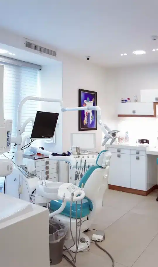 Bright dental clinic treatment room